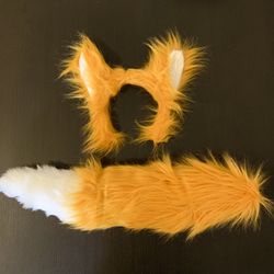 Fox Costume (used once), Wolf Costume, Halloween