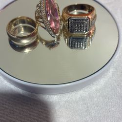 Anillos de oro de 14 k
