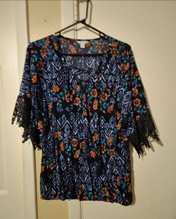 Top with flowers