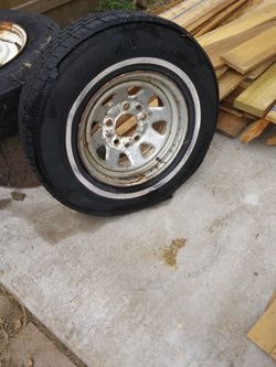 Old ford wheel