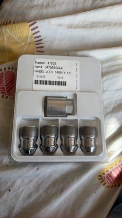 Wheel locks for dodge charger