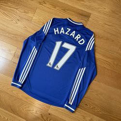 Adidas Chelsea EDEN HAZARD 2013/14 home jersey (Size Medium) 