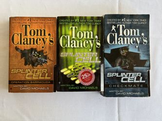 Tom Clancy Splinter Cell Book Lot