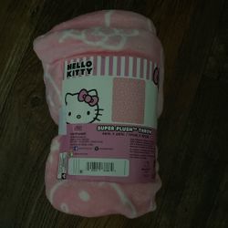 Hello Kitty Super Plush Throw 