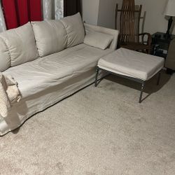 Used IKEA Couch With Pull Out Mattress 