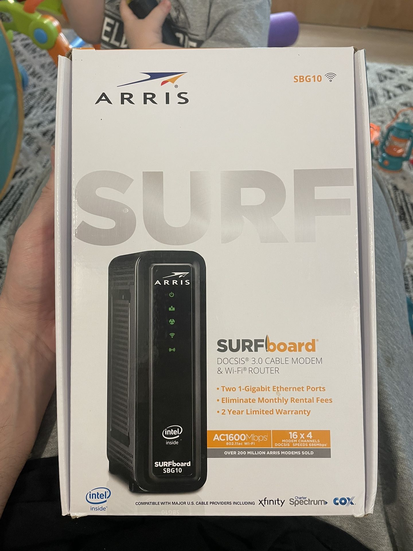 Arris SBG10 Modem + Router Combo
