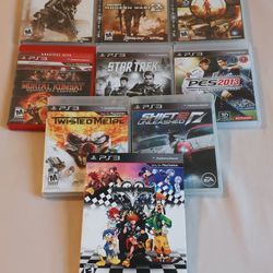 PS3 Games With Cases