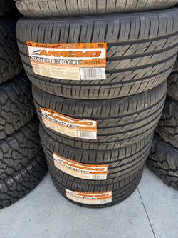 245/45r18 Arroyo tires nuevas con 50,000 milla de garantía las 4