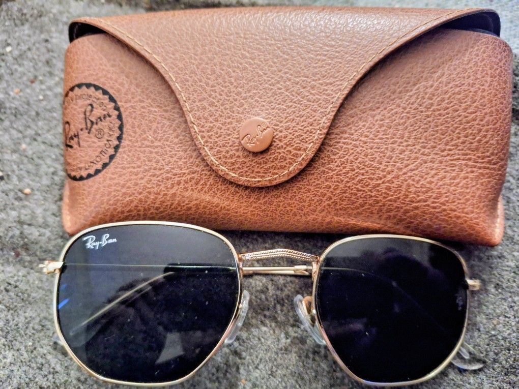 RayBan Hexagonal Flat Lens RB3548N