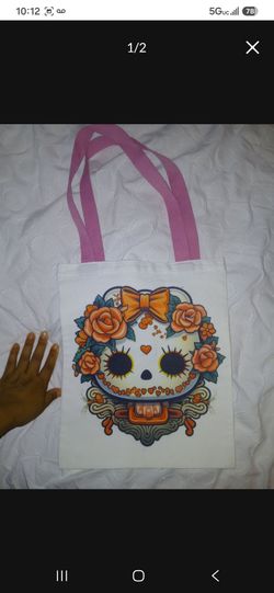 Hello kitty small canvas bag