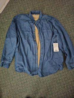 Wrangler blue shirt 2xl
