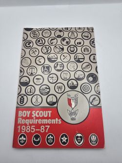 Vintage 1985-87 Boy Scout Requirements Handbook BSA Eagle Scout Merit Badges