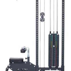 Bells of Steel Lat Pulldown Low Row Machine with 310Lb weight stack 