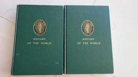 Vintage World History Book In 2vol