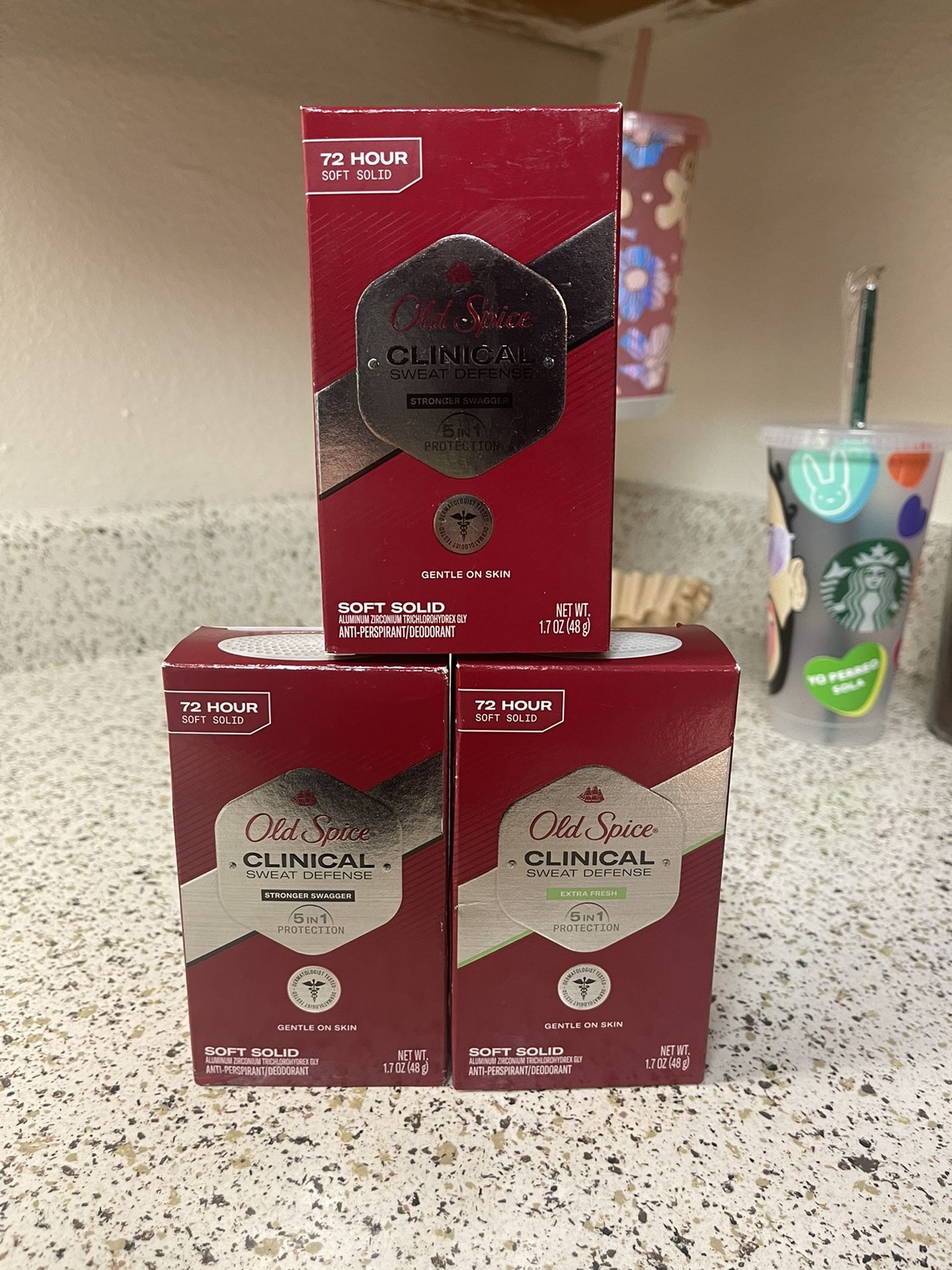 Old Spice Clinical Deodorants 