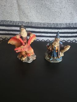 Wizard and dragon