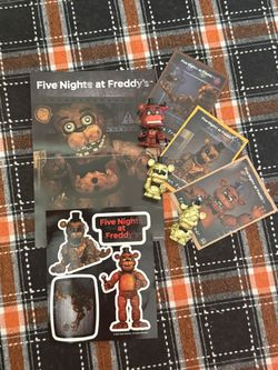 Five Nights At Freddy’s Mini Figs, Stickers And Cards