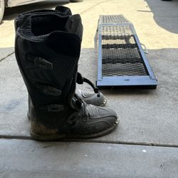 Oneal Motorcycle/dirtbike Boots And Ramp