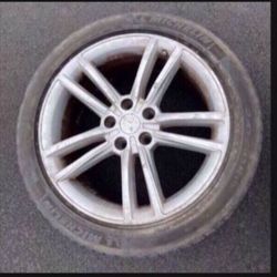 1 — 245/45r19 5x120 5x4.72 Stock Tesla Model S X wheel Rim Tire !!!