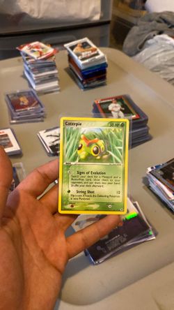 Caterpie #056 Fire Red Leaf Green Pokémon Card