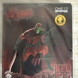 Mezco One:12: Doc Nocturnal (Red Death Edition) - Rumble Society Inhand (2026)