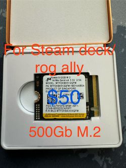 500gb M.2 2230 For Steam Deck Or Rog Ally