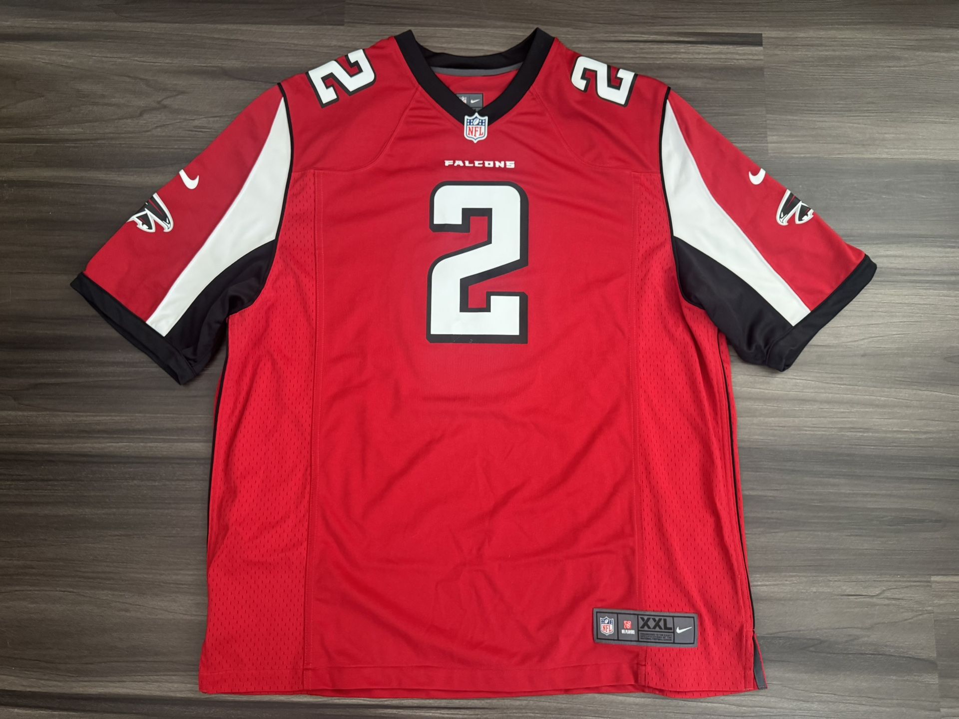 Nike Atlanta Falcons Matt Ryan #2 NFL Home Jersey Men’s 2XL XXL