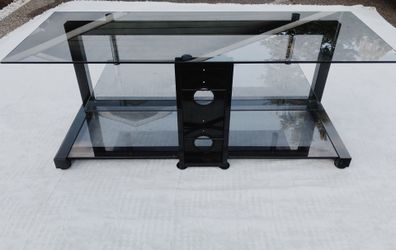 GLASS television stand!!