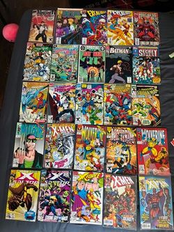 vintage marvel and dc comics