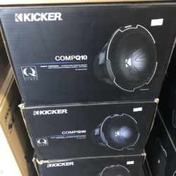Kicker CompQ 10 On Sale Today For 229.99