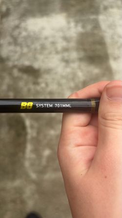 BG System 701MML Fishing Rod barely used
