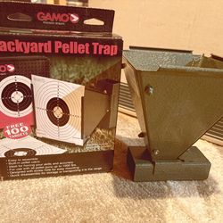 Gammo Backyard Pellet Trap & Daisy Shatter Blast SIX SHOOTER