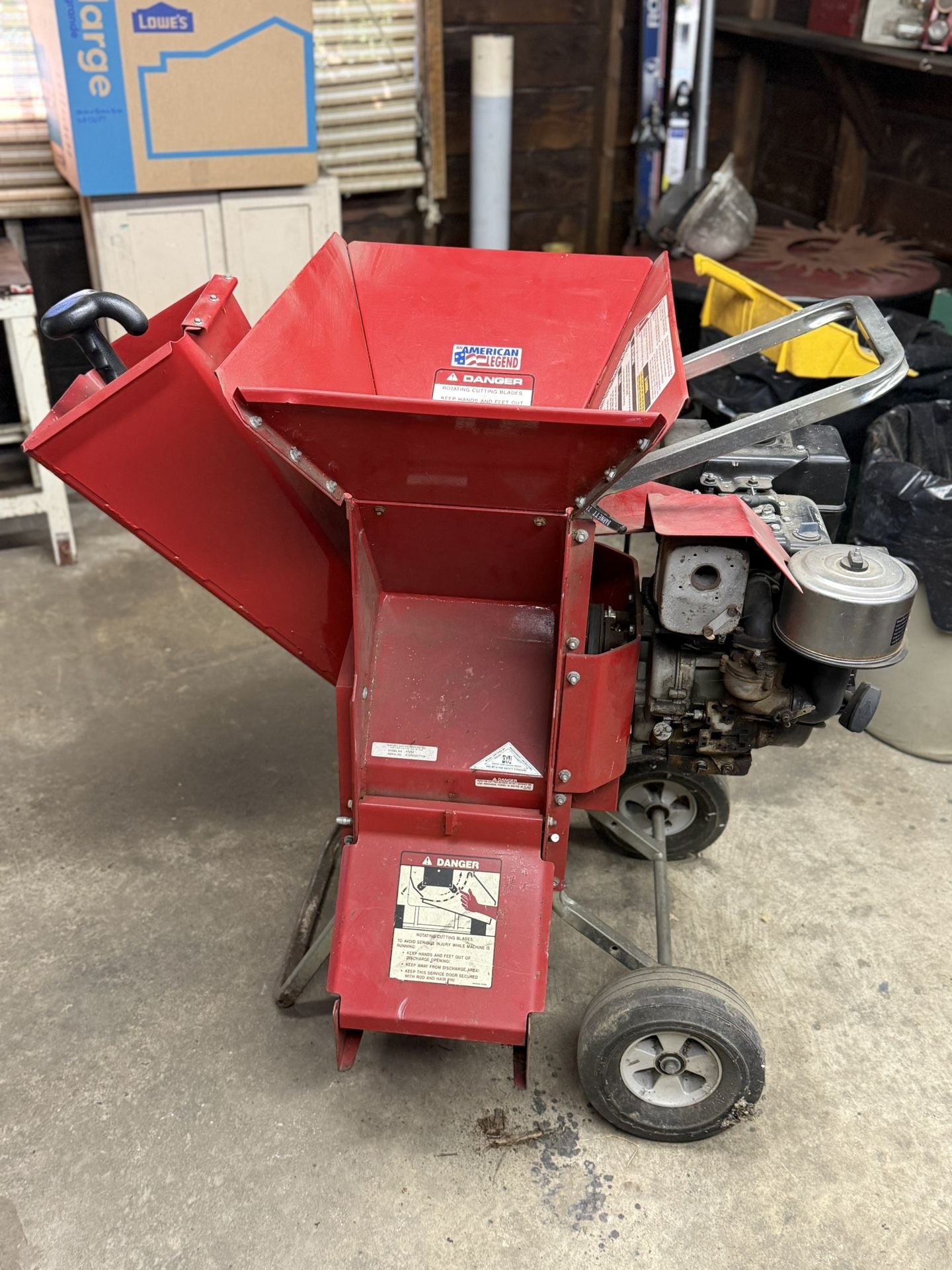 Troy Bilt 8hp Wood Chipper