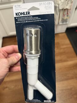 Kohler K-9110-BN Air Gap Body with Brushed Nickel