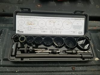 Morse hole saw kit