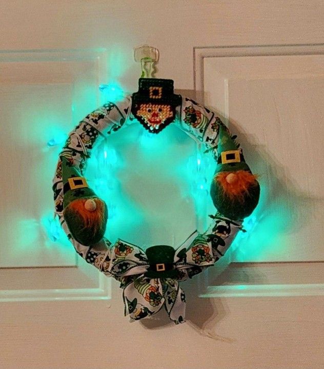 St Patrick's Day Wreath