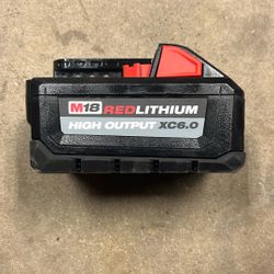 M18 High Output Xc6.0 Battery 
