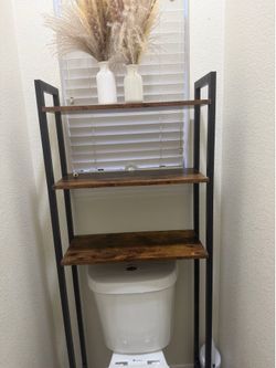 Over the toilet storage
