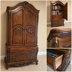 All wood Armoire