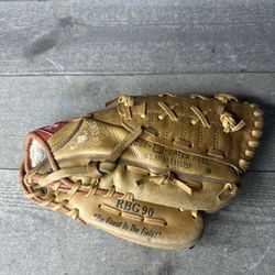Vintage Rawlings RBG90 Dave Winfield 10.5" Baseball Glove Leather Youth RHT