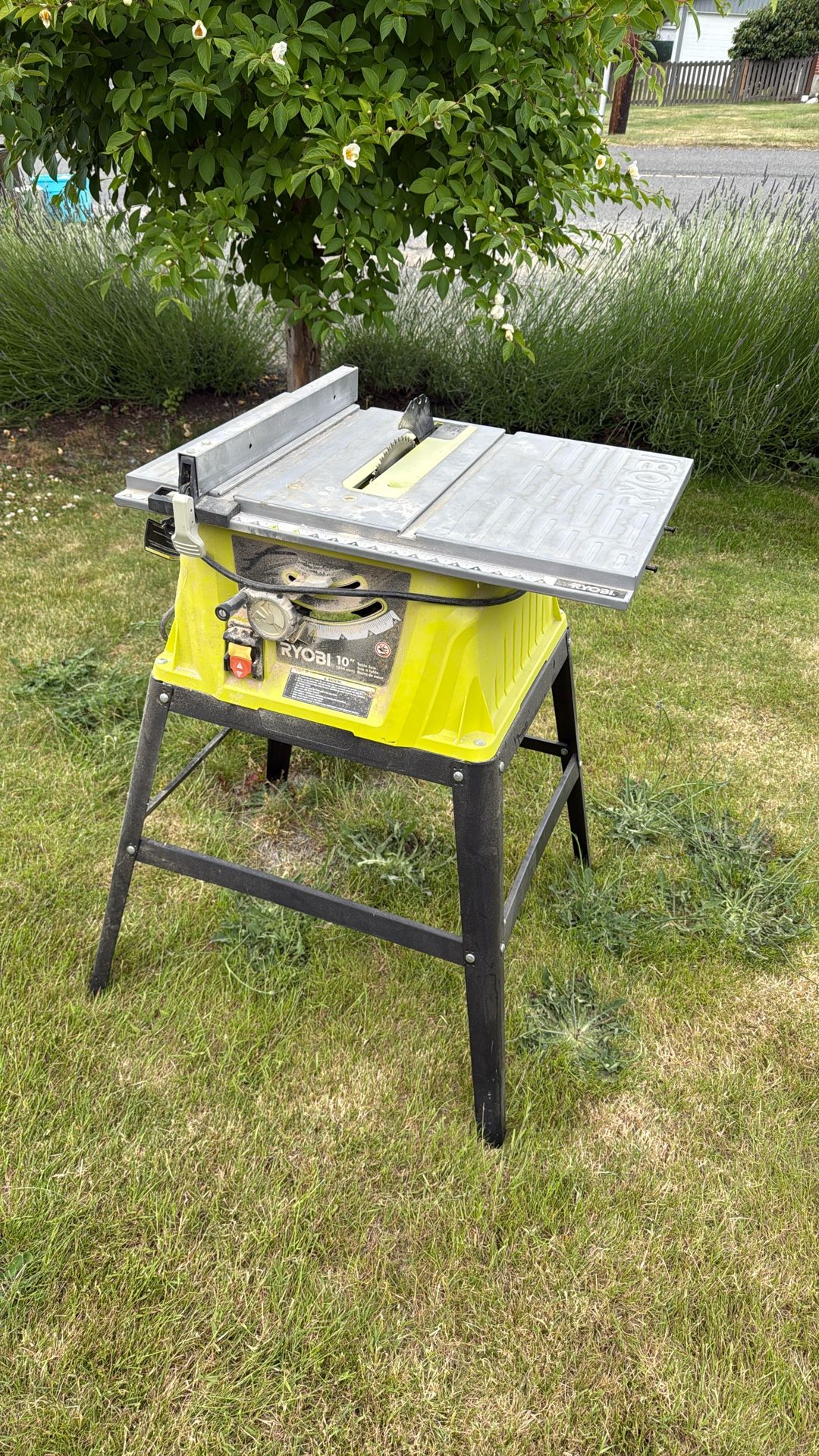 Ryobi tablesaw