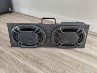 Portable 6x9 boombox