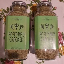 XL 6.7oz Jars - Cracked Rosemary $5 Each