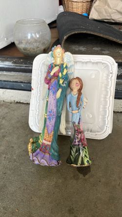 Beautiful ceramic 2 Angels of life