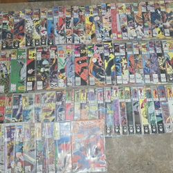 Large Lot Of Spiderman Comic Books