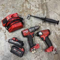 Milwaukee Impact & Drill Set 