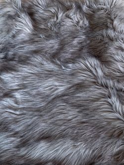 West elm faux discount fur brushed tips throw