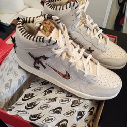 Nike x Bodega Dunk High Friends and Family Sail Multi Size 13 for Sale in Margate City NJ OfferUp