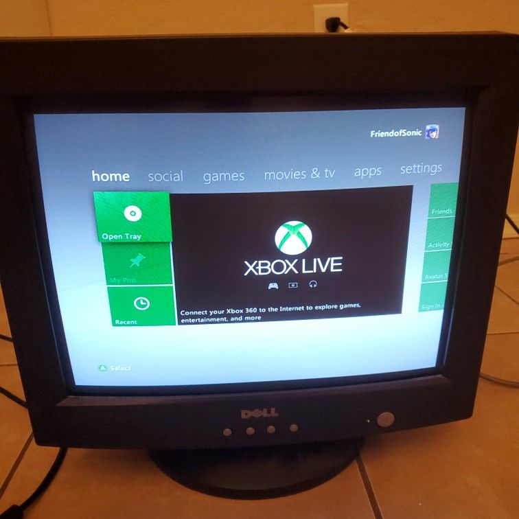 Dell e773s PC Crt Monitor Tube Vga 16"