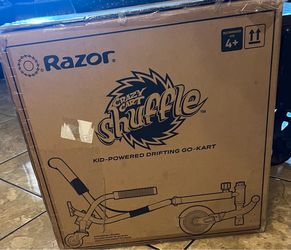 Razor Crazy Cart Shuffle - Kid-Powered Drifting Go-Kart